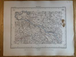 Siegfriedatlas Bl. 345: Marly 1886