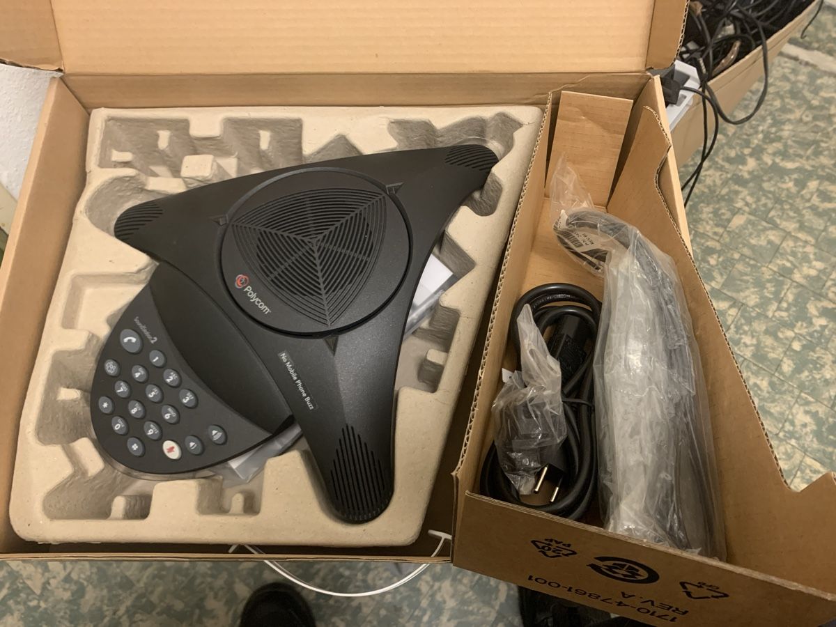 Polycom Telefoni: Polycom SoundStation2 Konferenztelefon NEU – Nuovo e nell'imballaggio originale da Opfikon venduto da Safside 2