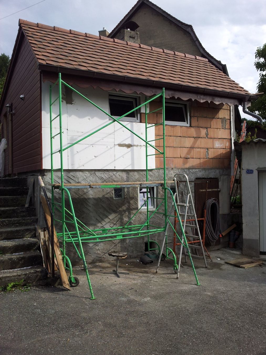 Gerüste: Echafaudage mobile 5 M de Hauteur – Gebraucht aus Cheyres von Capitain 1