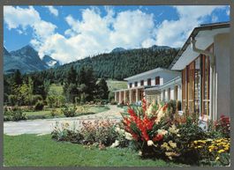AK color St. Moritz GR St.Moritz-Bad,Bäderanlage ≈ 1971