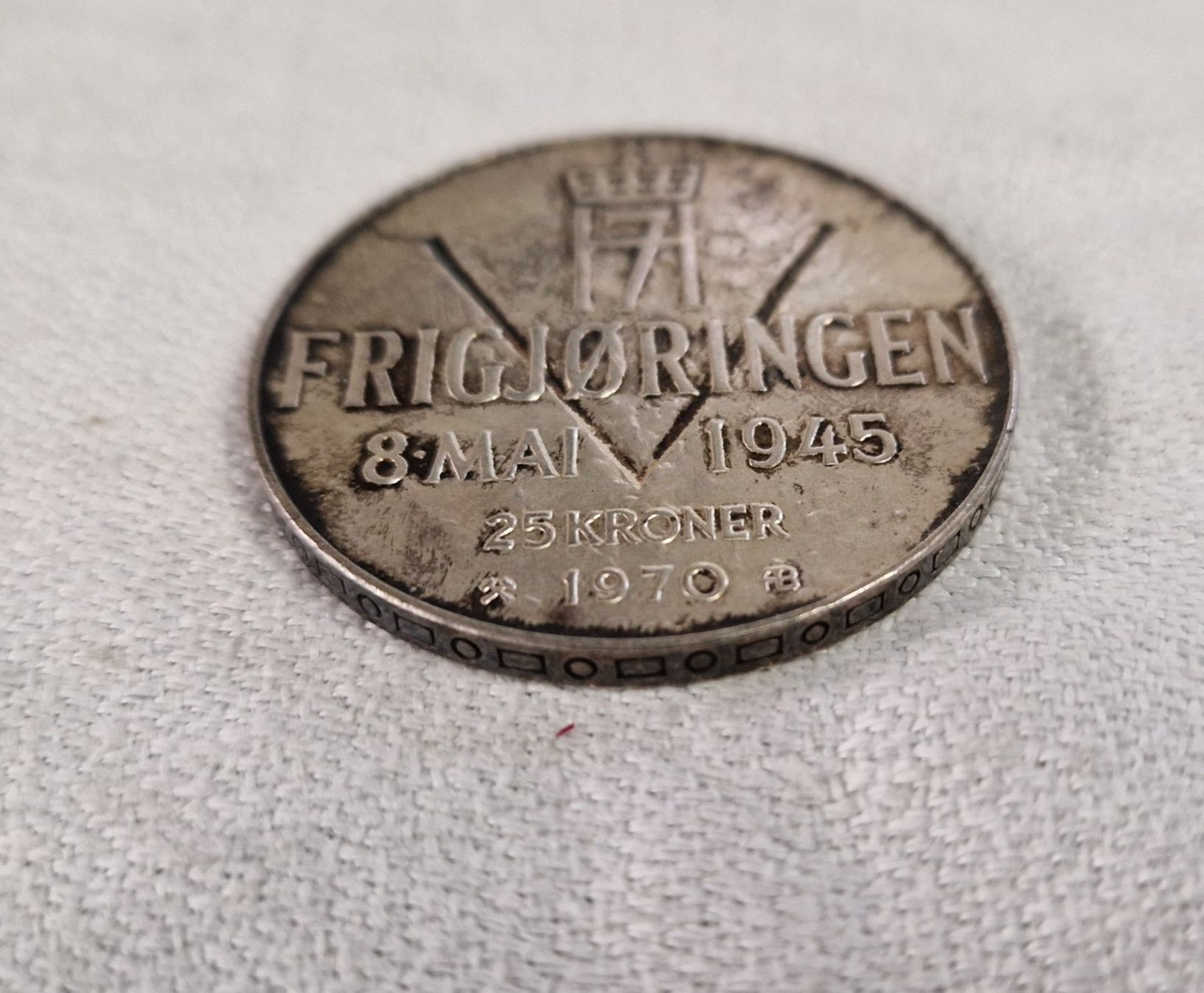 Medaglie: 25 KRONER NORWEGEN – Usato da Bilten venduto da Mic2022 2