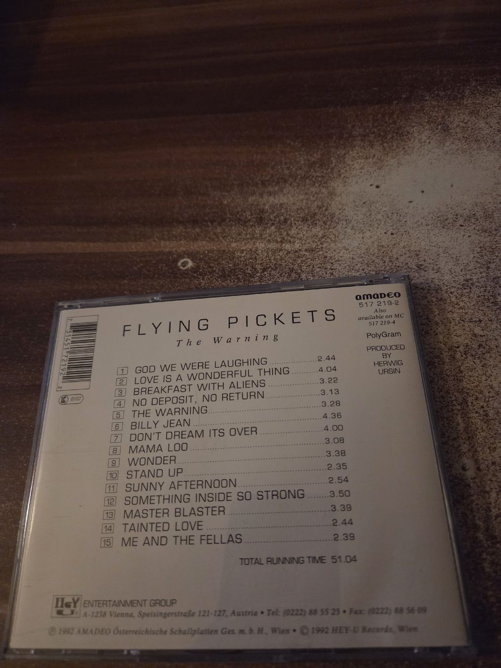 CDs: Flying Pickets - The Warning – D'occasion à Wattenwil par Mage66 1