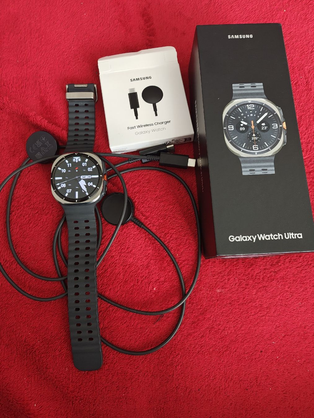Samsung Smartwatch: Samsung Galaxy Watch Ultra LTE Silver – Usato da Bischofszell venduto da Saijajin