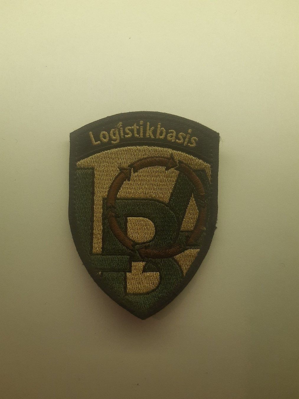 Schweizer Armee Plaketten & Abzeichen: BADGE ECUSSON MILITAIRE SUISSE LOGISTIKBASIS – Neu (gemäss Beschreibung) aus Domdidier von baumeyer-seb