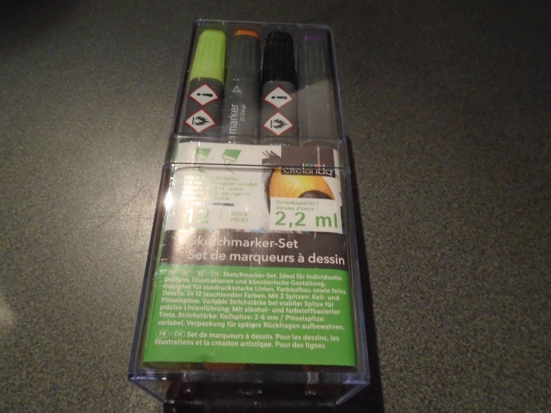 Penna & Evidenziatori: Sketchmarker-Set 12 Stück, 2,2 ml – Usato da Zürich venduto da Motzkuh