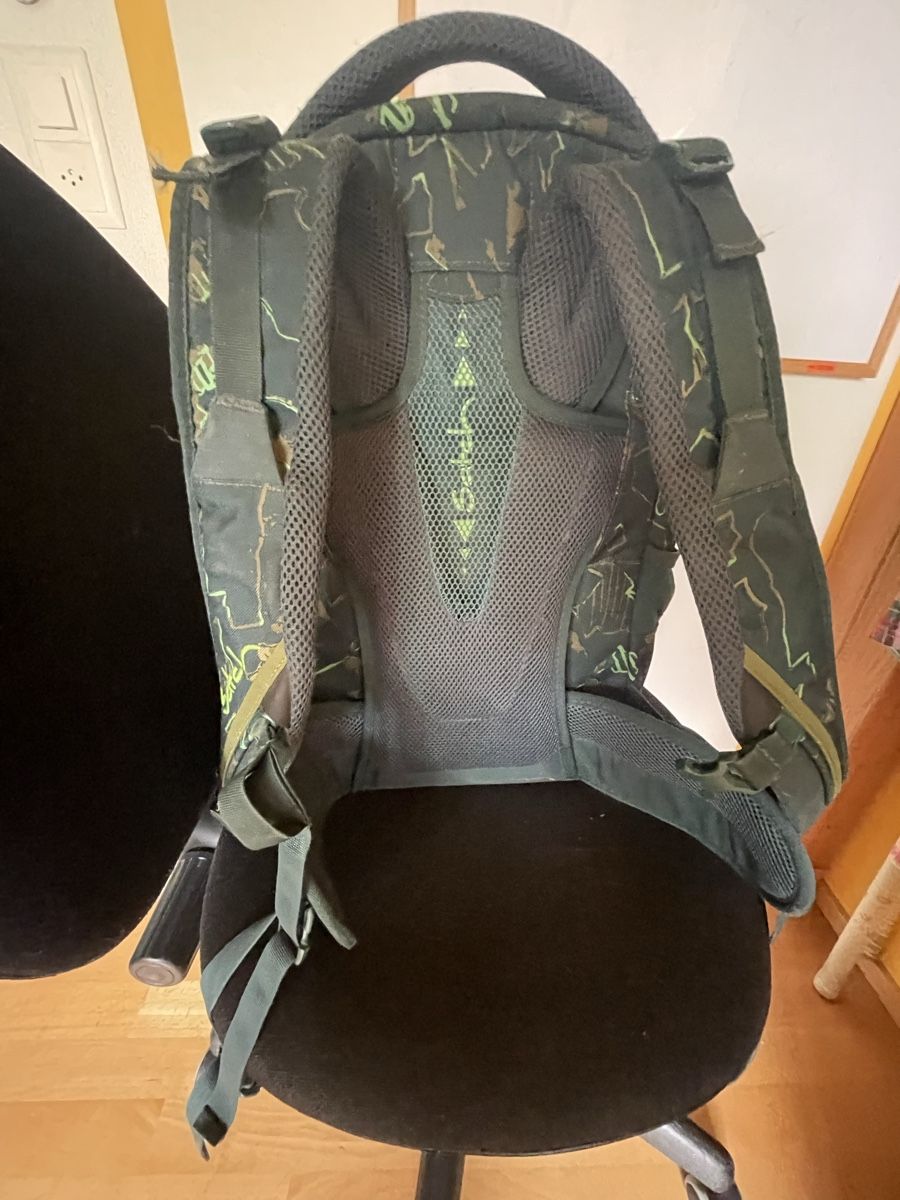 Satch Borse & Zaini: Satch Schulrucksack Grün – Nuovo (secondo la descrizione) da Weesen venduto da ursinaandrea 1