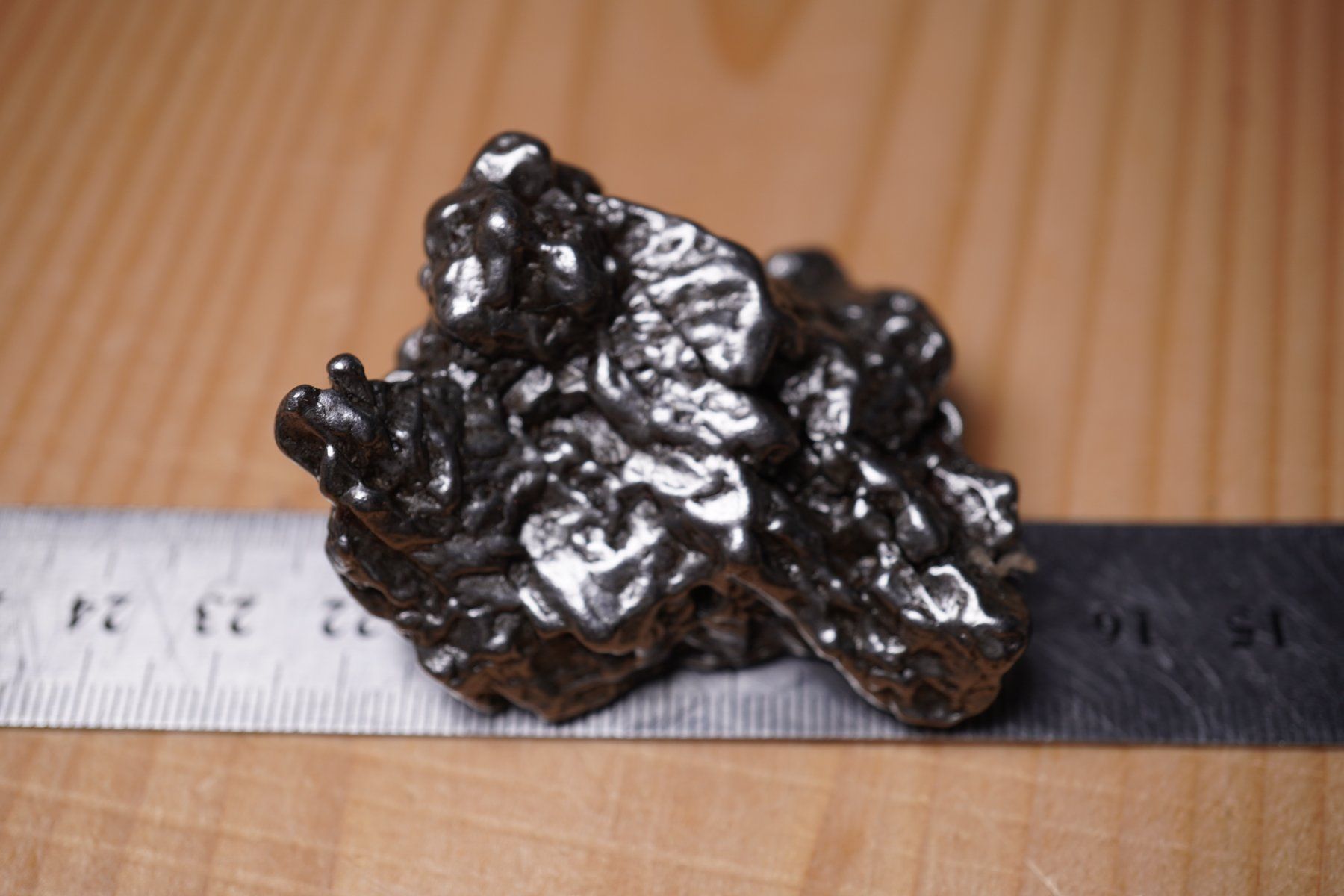 Minerali & Pietre curative: Meteorit  Campo del Cielo    142g    XL   Eisenmeteorit – Nuovo e nell'imballaggio originale da Eschenbach SG venduto da topstone 7