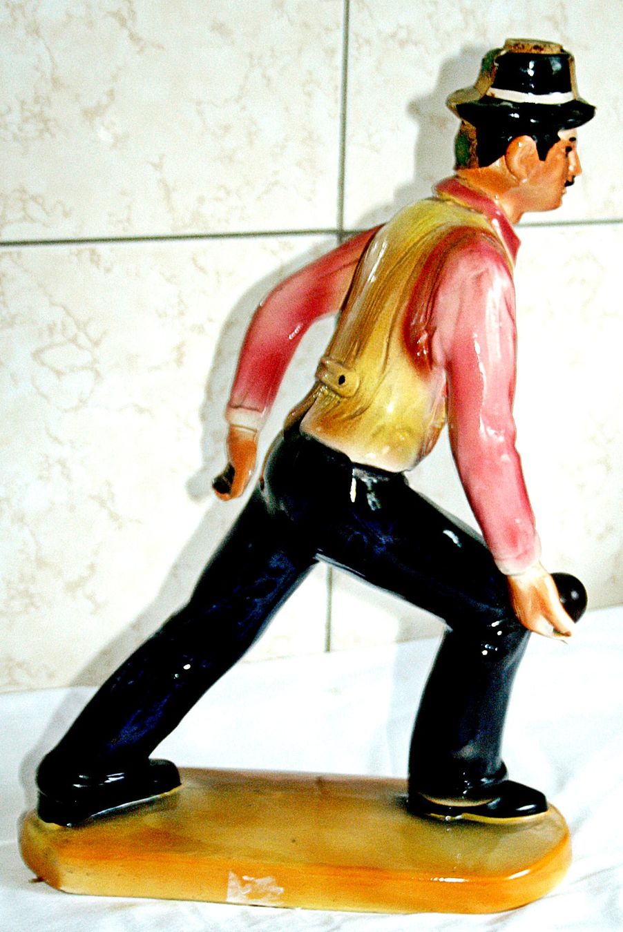 Figuren: Crappa-Flasche Boggia Spieler – Gebraucht aus Baar von 2cvbaar 2