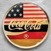 Coca-Cola Plaketten & Abzeichen: Coca-Cola Pin USA – Gebraucht aus Pfäffikon ZH von Colacity