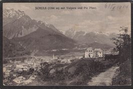 #Schuls mit Vulpera GR , gel. 1914
