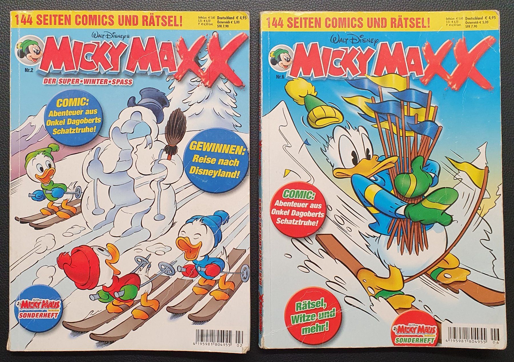Fumetti: Micky MAXX - Hefte Nr. 2 & Nr. 6 – Usato da Eglisau venduto da Maxbeule