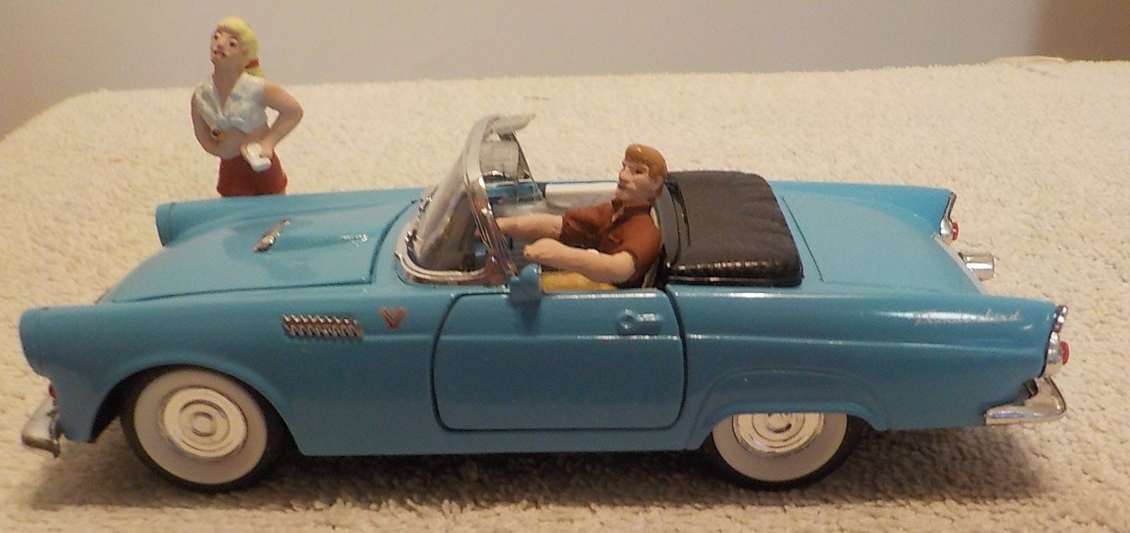 Ford Modellini d'auto: 1955 Ford Thunderbird Cabrio Druckgussmodell – Usato da Bülach venduto da Freieck 1