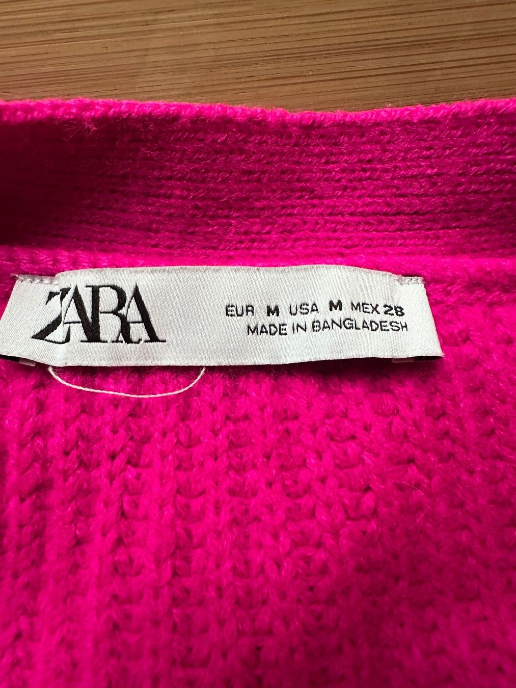 Zara Jacken: Zara Strick Twinset, pink, M – Gebraucht aus Castagnola von petrkars11 5