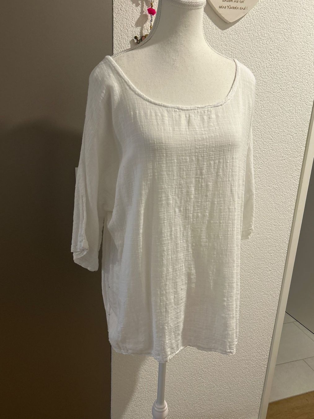 Camicette: Damen Blusenshirt weiss – Usato da Brunnen venduto da Nala2929 1