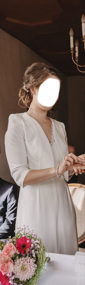 Tute: Hochzeitsjumpsuit inkl Blazer – Nuovo (secondo la descrizione) da Allschwil venduto da f1onq 2