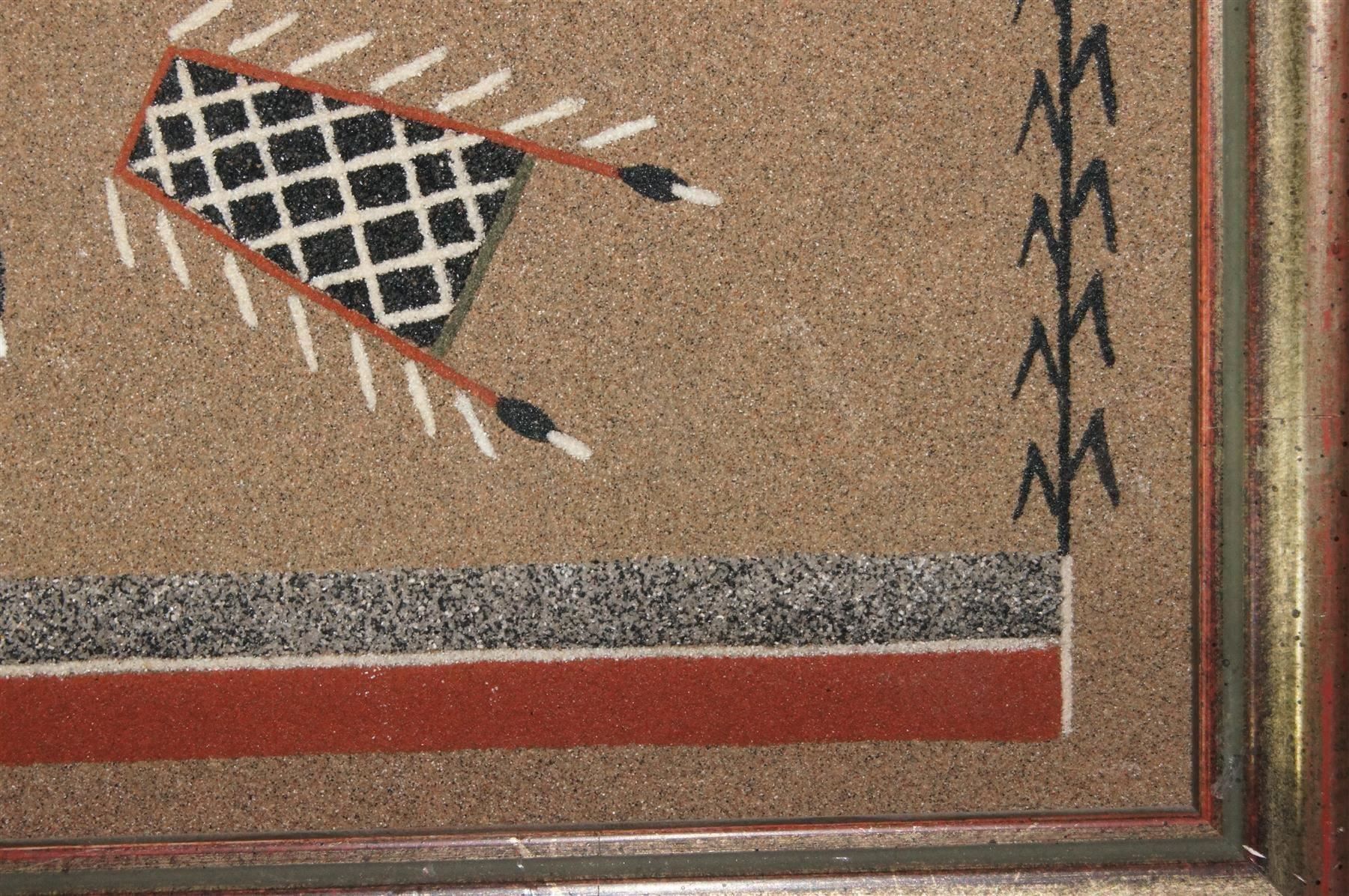 Foto & Immagini: Altes Navajo Sandbild wohl Mitte 20. Jhd. – Usato da Geroldswil venduto da ARTEFACTO 6