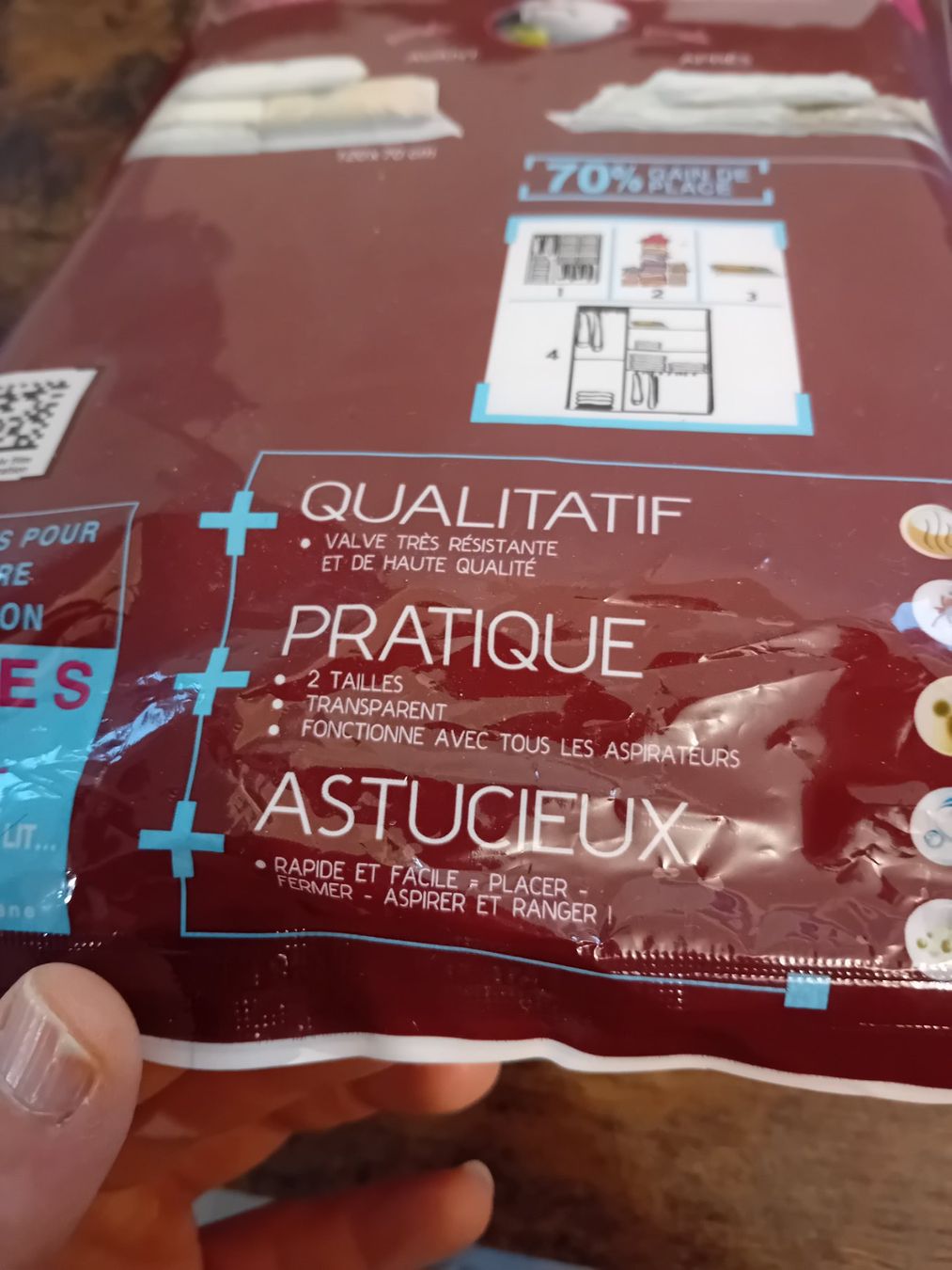 Altre valigie & borse da viaggio: 2 housses de rangement sous vide – Nuovo e nell'imballaggio originale da Grenchen venduto da Wolf313 5