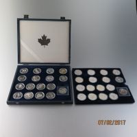 Gedenkmünzen Canada Kanada Silber 34 Stk