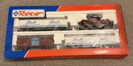 Coffret train Roco Lindt avec locomotive HO
