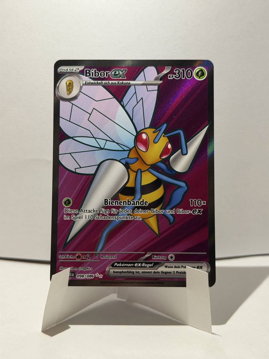 Pokémon Carte collezionabili: Pokémon Karte Bibor ex Full Art – Nuovo (secondo la descrizione) da Wetzikon ZH venduto da kev_2rhl