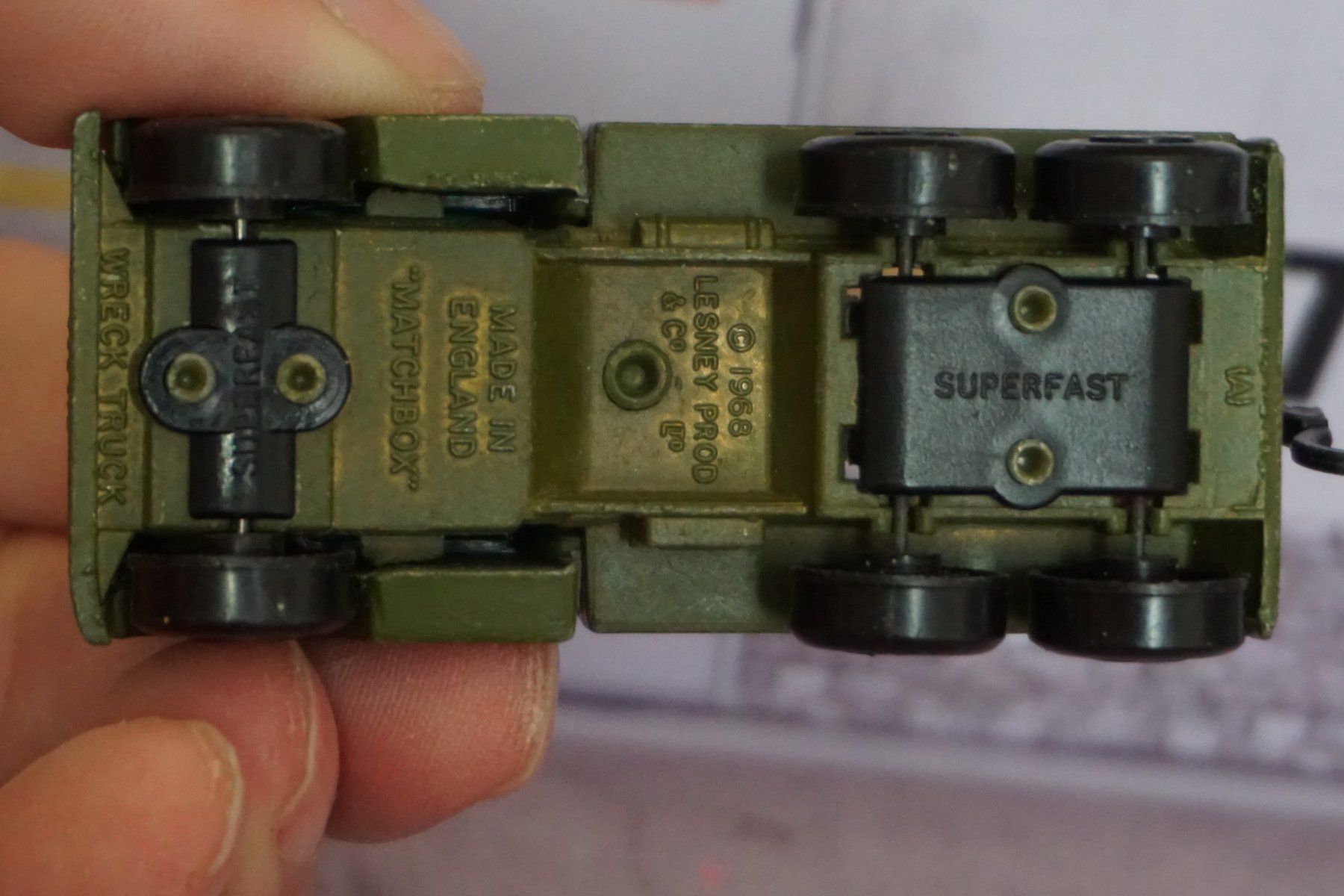 Matchbox Modellautos: Matchbox Ford Abschlepper Militär ALT TOP !!!!!!!!!!!!!!!!!! – Gebraucht aus Reiden von Doppeldecker69 5