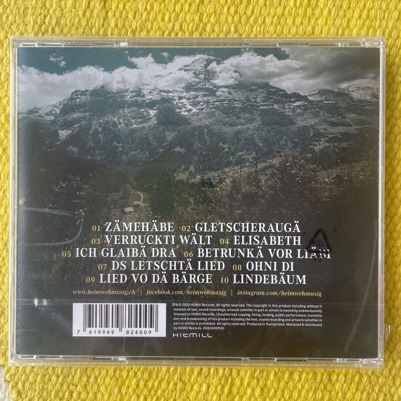 CD: HEIMWEH-(NEU) ZÄMEHÄBE – Nuovo e nell'imballaggio originale da Rorschacherberg venduto da CD-Roli 1