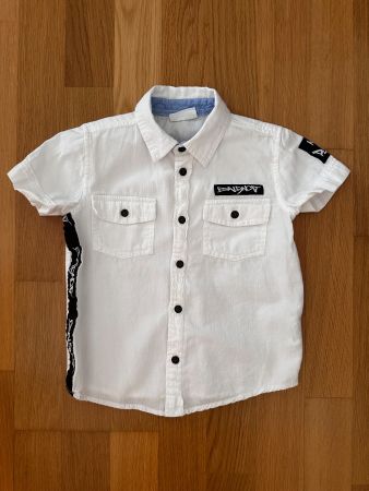 Kinderhemd kurzarm Gr 110 Top Zustand