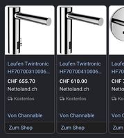 Laufen Twintronic Waschtischarmatur