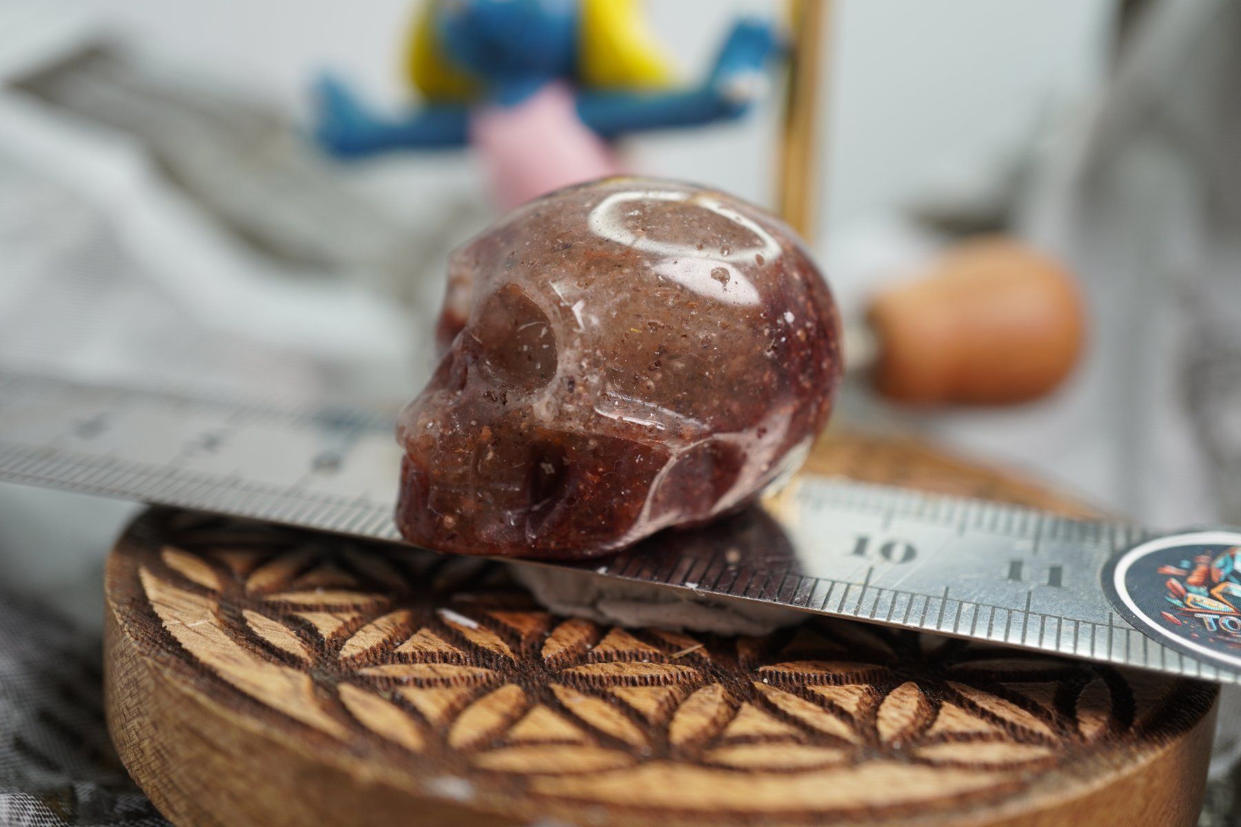 Minerali & Pietre curative: Hämatit Quarz    Skull     ab  1.-     Räumung – Nuovo e nell'imballaggio originale da Eschenbach SG venduto da topstone 4