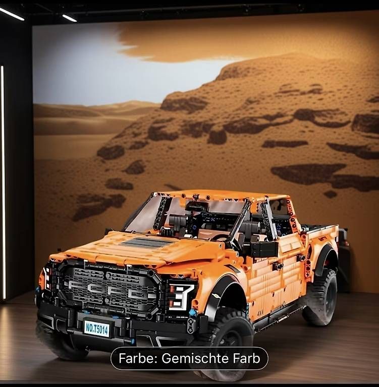 Neuer Ford Raptor Pick Up Modellbausatz 1608-teilig (Neu und ...
