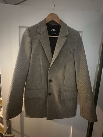 Damen Blazer Zara Karomuster Grösse XS