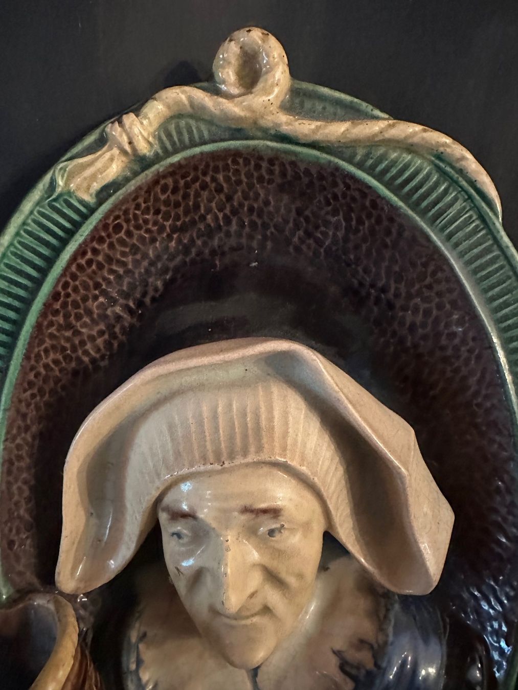 Vasen & Gefässe: Majolica Wand Vase – Gebraucht aus Saas im Prättigau von norman02 2