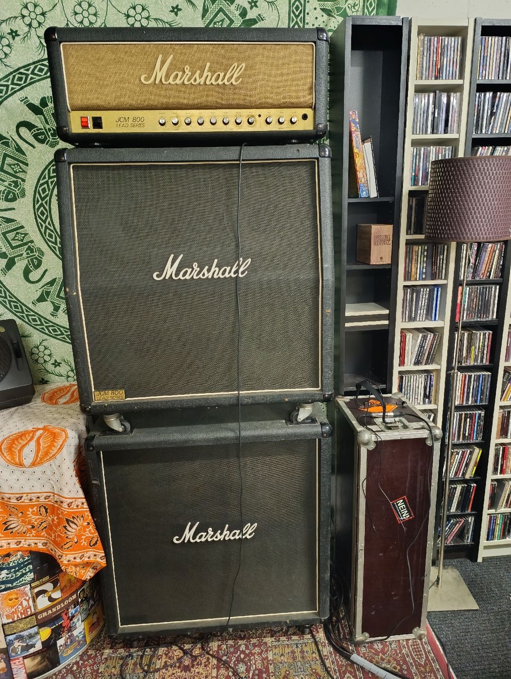 Marshall Amplificatori: Marshall JCM 800 Fullstack mit Case und Zusatzpedal – Usato da Rohrbachgraben venduto da noisenomad 2