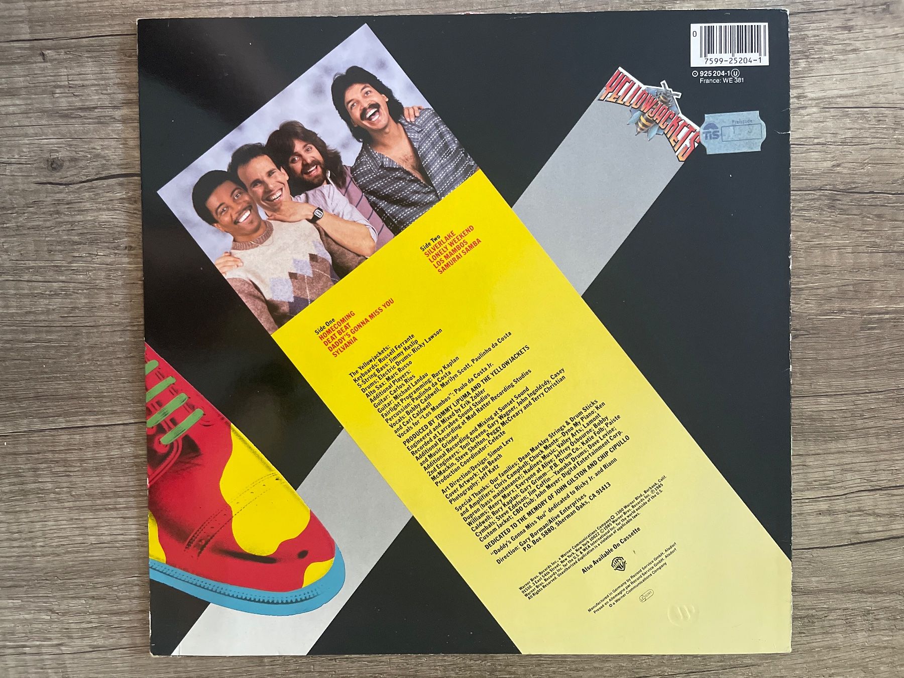Dischi in vinile: A362/Yellowjackets - Samurai Samba – Usato da Frutigen venduto da Philippe_jsp 1