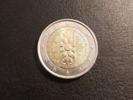2 EURO Sondermünze Frankreich 2018 - "Bleuet de France"