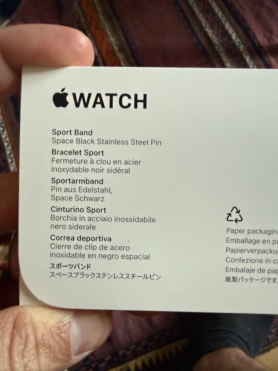 Apple Bracciali & Braccialetti: Apple Watch Sportband – Nuovo e nell'imballaggio originale da Bern venduto da alexander.thoma 1