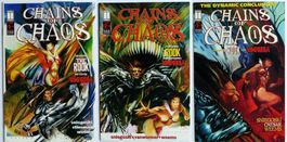 VAMPIRELLA & ROOK CHAIN OF CHAOS COMPLETE 3 BOOK STORY 1994