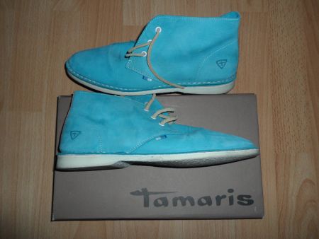 ***** Schuhe Tamaris Leder Gr 38 *****