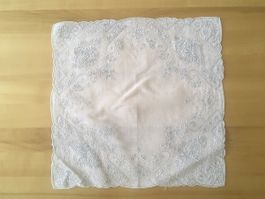 Taschentuch alles aus Spitze, handgemacht