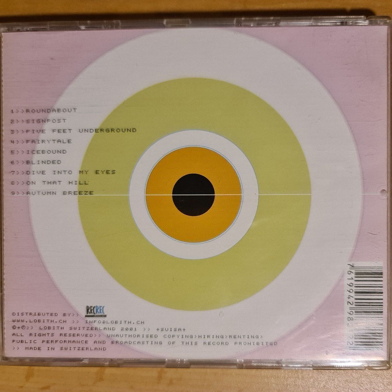 CD: Lobith – Usato da Dintikon venduto da Vexi