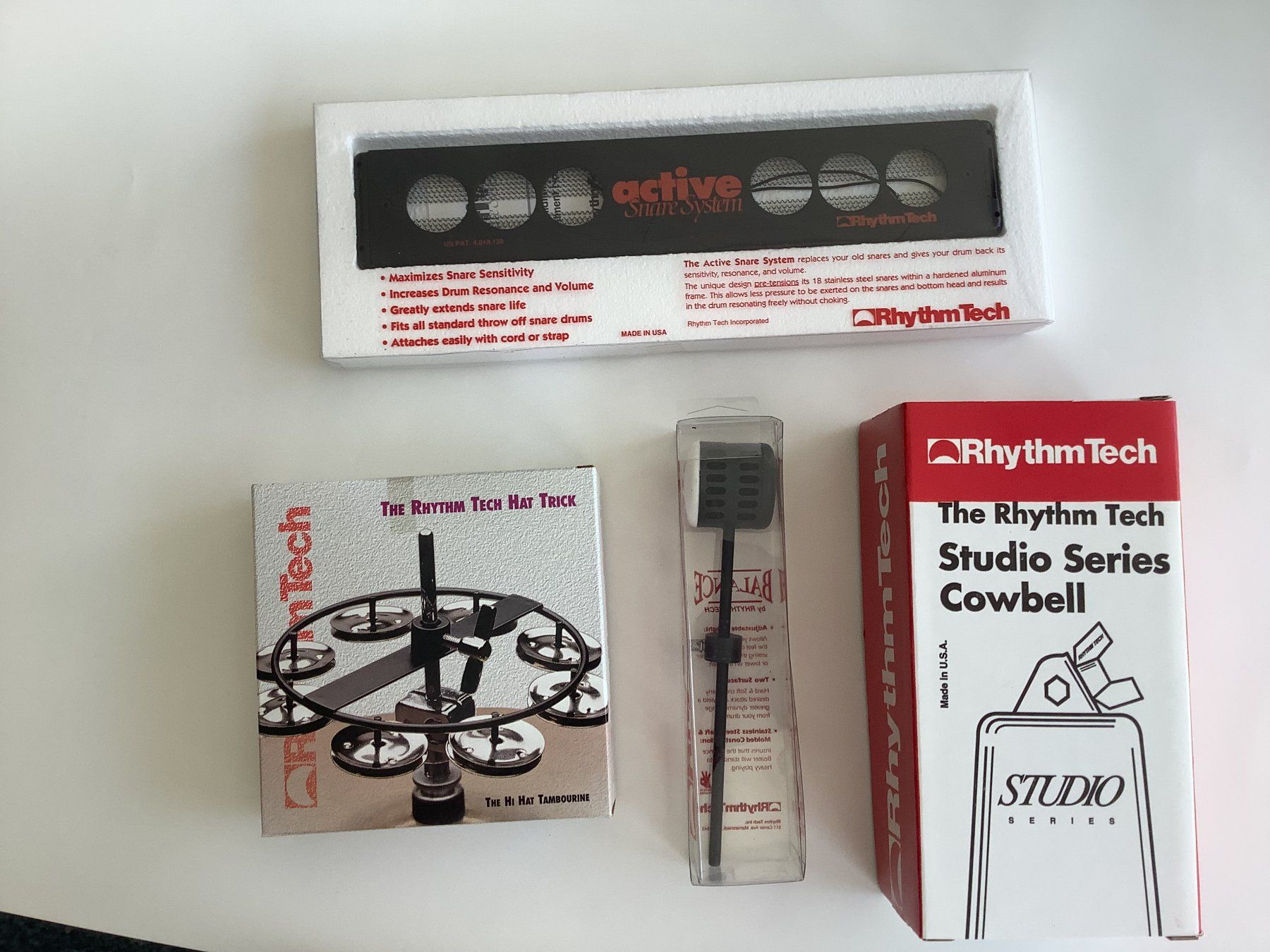 Musikinstrumente: Drum Accessories Pack RHYTHM TECH – Neu und originalverpackt aus Schaffhausen von outlet-music