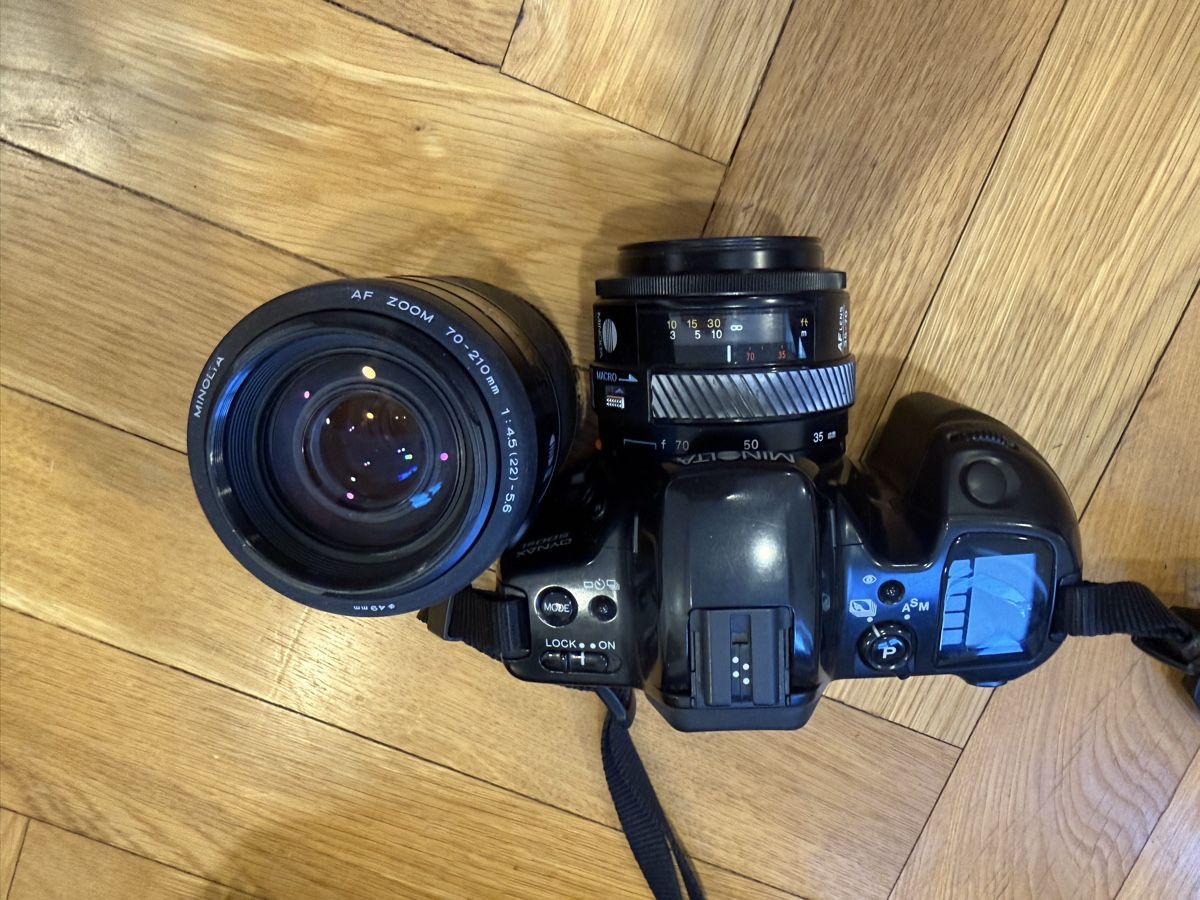 Minolta Kamera: Minolta Dynax 500si Spiegelreflexkamera mit 2 Objektiven,Top – Gebraucht aus Basel von ich-verkauf-dir-was 1