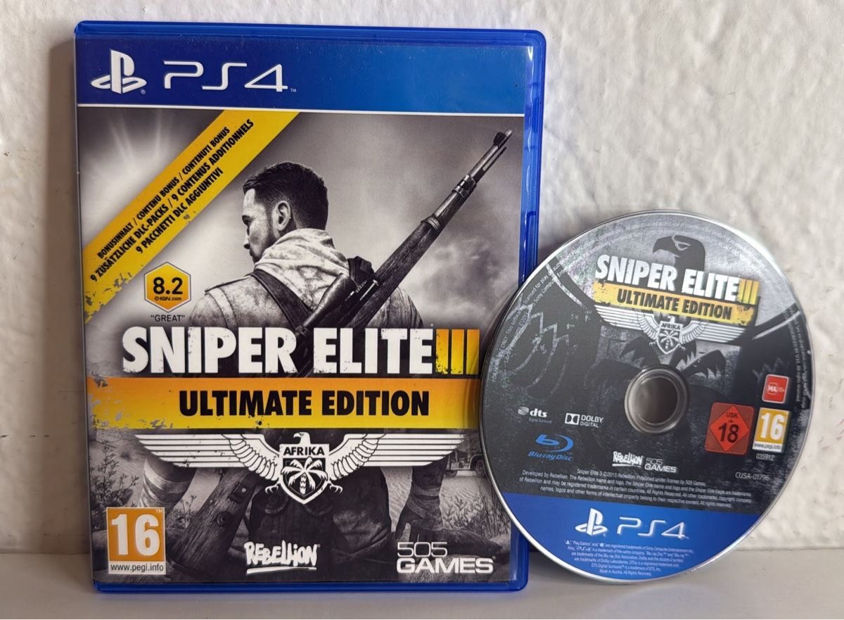 Sony Giochi: PS4/PS5 Sniper Elite III Ultimate Edition Game – Usato da Ehrendingen venduto da bubulence