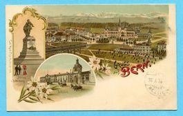 Gruss aus Bern 1899 - 3 verschiedene Ansichten