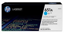 HP LaserJet Enterprise 700 Color M775 cyan Toner,CE341A/651A