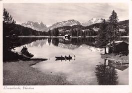 Lenzerheide GR // Heidsee Boot Lenzerheidesee 1948