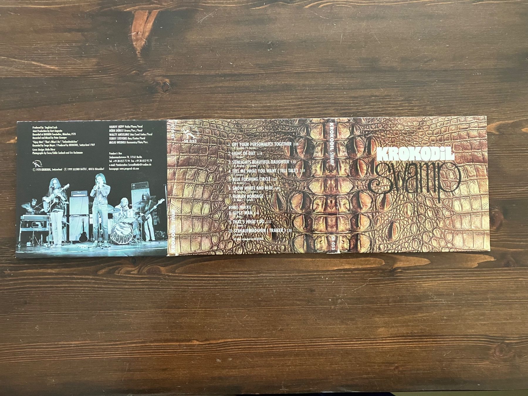 CD: KROKODIL - SWAMP – Usato da steffisburg venduto da Dstauffer 2
