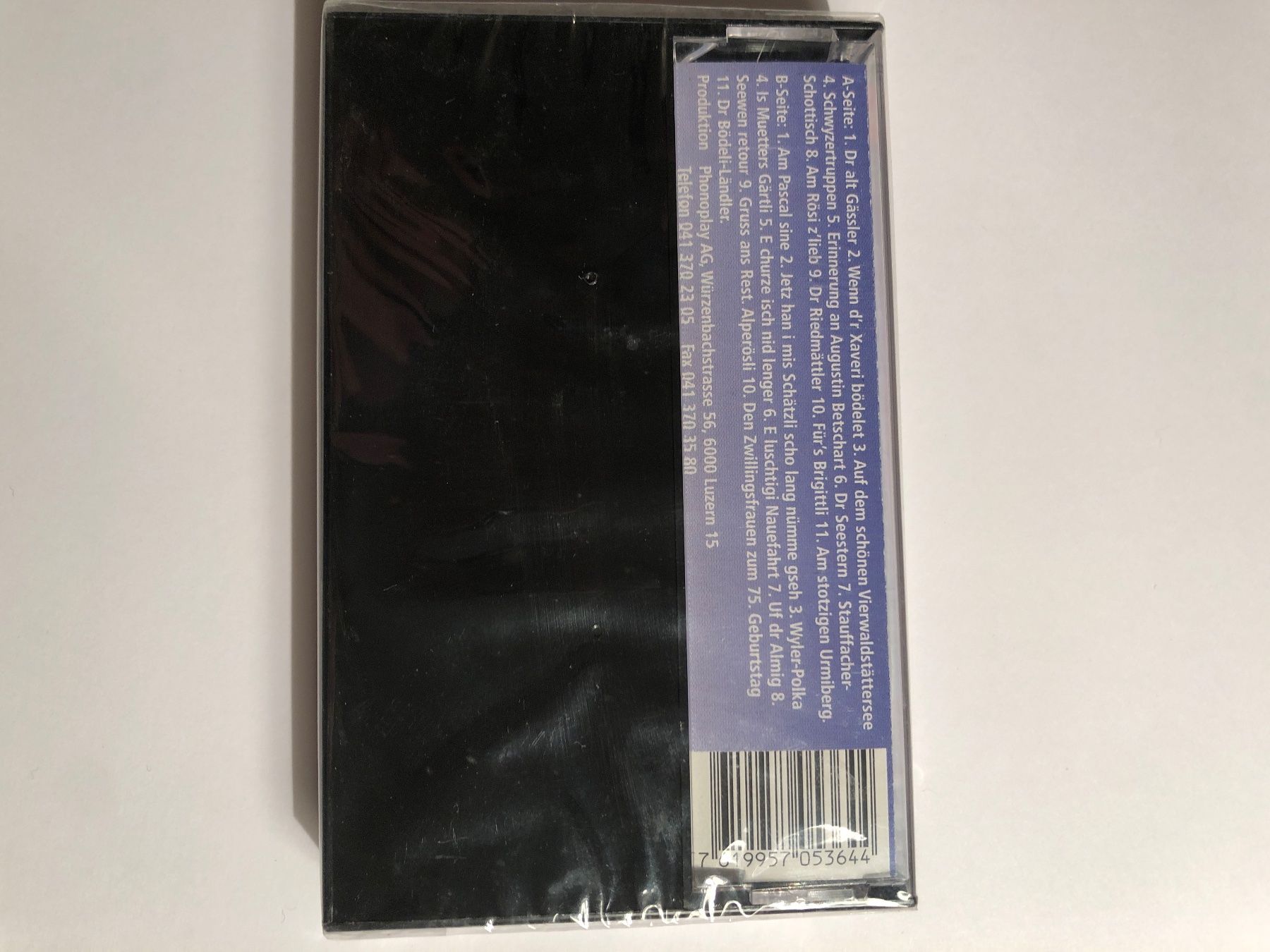 Musicassette: Handorgelduo Seebi Betschart Kassette neu – Nuovo e nell'imballaggio originale da Arth venduto da Vrecam51 1