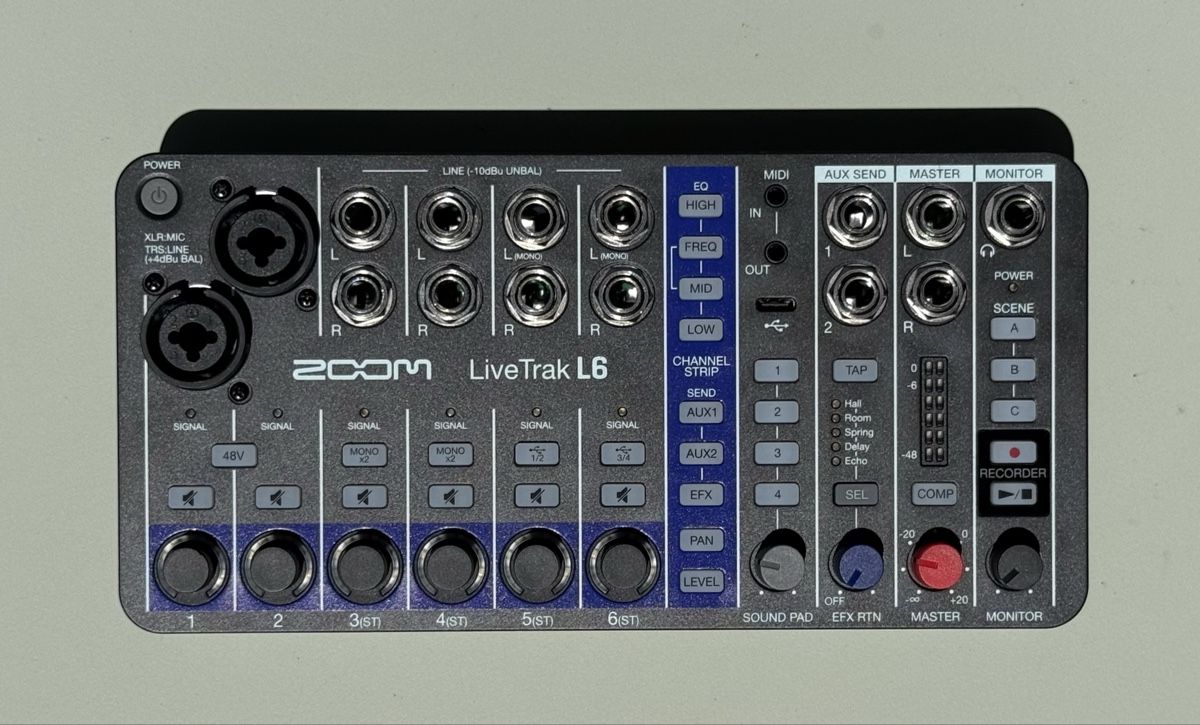 Zoom Mischpulte: Zoom LiveTrak L6 – Gebraucht aus Grossaffoltern von buzz12