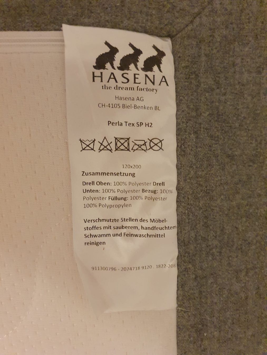 Hasena Letti: Hasena Boxspringbett 120×200cm – Usato da Vielbringen b. Worb venduto da Andrea.S. 3